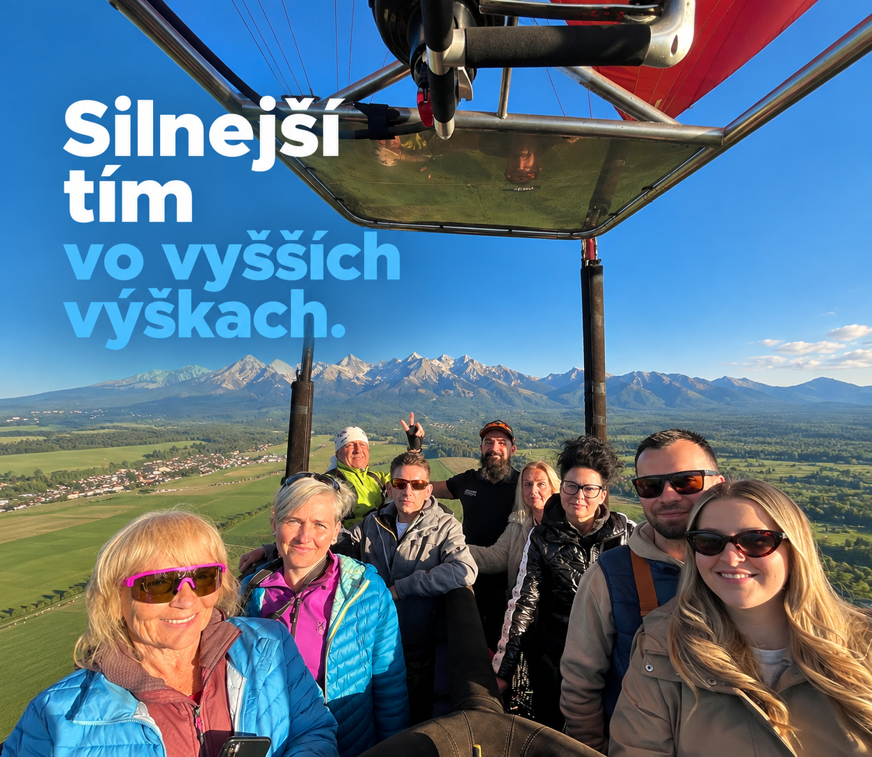 TeamBuilding / firemný let